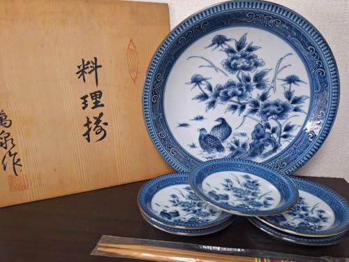時代物 古伊万里 有田焼 染錦 大皿 径約42cm 古陶磁 t95171 時代物 古伊万里 有田焼 染錦 大皿 径約42cm 古陶磁 t95171